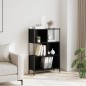 vidaXL Bücherregal Schwarz 72x28x109 cm Holzwerkstoff vidaXL Bücherregal Schwarz 72x28x109 cm Holzwerkstoff