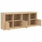 vidaXL Sideboard mit LED-Leuchten Sonoma-Eiche 164x37x67 cm vidaXL Sideboard mit LED-Leuchten Sonoma-Eiche 164x37x67 cm
