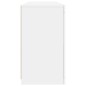 vidaXL Sideboard mit LED-Leuchten Weiß 163x37x67 cm vidaXL Sideboard mit LED-Leuchten Weiß 163x37x67 cm