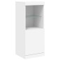 vidaXL Sideboards mit LED-Leuchten 3 Stk. Weiß Holzwerkstoff vidaXL Sideboards mit LED-Leuchten 3 Stk. Weiß Holzwerkstoff