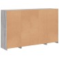 vidaXL Sideboards mit LED-Leuchten 3 Stk. Grau Sonoma Holzwerkstoff vidaXL Sideboards mit LED-Leuchten 3 Stk. Grau Sonoma Holzwerkstoff