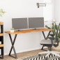 vidaXL Schreibtischplatte 140x50x2,5 cm Rechteckig Massivholz Akazie vidaXL Schreibtischplatte 140x50x2,5 cm Rechteckig Massivholz Akazie