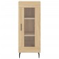 Highboard Sonoma-Eiche 34,5x34x180 cm Holzwerkstoff Highboard Sonoma-Eiche 34,5x34x180 cm Holzwerkstoff