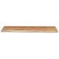 vidaXL Wandregal 50x20x2,5 cm Rechteckig Massivholz Akazie Baumkante vidaXL Wandregal 50x20x2,5 cm Rechteckig Massivholz Akazie Baumkante