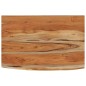 vidaXL Wandregal 50x30x2,5 cm Rechteckig Massivholz Akazie Baumkante vidaXL Wandregal 50x30x2,5 cm Rechteckig Massivholz Akazie Baumkante
