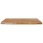 vidaXL Wandregal 50x30x2,5 cm Rechteckig Massivholz Akazie Baumkante vidaXL Wandregal 50x30x2,5 cm Rechteckig Massivholz Akazie Baumkante