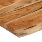 vidaXL Wandregal 50x30x2,5 cm Rechteckig Massivholz Akazie Baumkante vidaXL Wandregal 50x30x2,5 cm Rechteckig Massivholz Akazie Baumkante