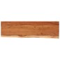 vidaXL Tischplatte 120x40x2,5cm Rechteckig Massivholz Akazie Baumkante vidaXL Tischplatte 120x40x2,5cm Rechteckig Massivholz Akazie Baumkante