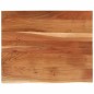 vidaXL Schreibtischplatte 100x80x2,5 cm Massivholz Akazie Baumkante vidaXL Schreibtischplatte 100x80x2,5 cm Massivholz Akazie Baumkante