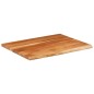 vidaXL Schreibtischplatte 100x80x2,5 cm Massivholz Akazie Baumkante vidaXL Schreibtischplatte 100x80x2,5 cm Massivholz Akazie Baumkante