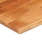 vidaXL Schreibtischplatte 100x80x2,5 cm Massivholz Akazie Baumkante vidaXL Schreibtischplatte 100x80x2,5 cm Massivholz Akazie Baumkante