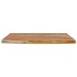 vidaXL Wandregal 60x40x3,8 cm Rechteckig Massivholz Akazie Baumkante vidaXL Wandregal 60x40x3,8 cm Rechteckig Massivholz Akazie Baumkante
