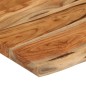 vidaXL Wandregal 60x40x3,8 cm Rechteckig Massivholz Akazie Baumkante vidaXL Wandregal 60x40x3,8 cm Rechteckig Massivholz Akazie Baumkante