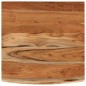 vidaXL Wandregal 40x40x3,8 cm Quadratisch Massivholz Akazie Baumkante vidaXL Wandregal 40x40x3,8 cm Quadratisch Massivholz Akazie Baumkante
