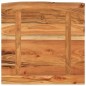 vidaXL Wandregal 40x40x3,8 cm Quadratisch Massivholz Akazie Baumkante vidaXL Wandregal 40x40x3,8 cm Quadratisch Massivholz Akazie Baumkante