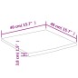 vidaXL Wandregal 40x40x3,8 cm Quadratisch Massivholz Akazie Baumkante vidaXL Wandregal 40x40x3,8 cm Quadratisch Massivholz Akazie Baumkante