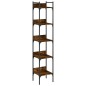 vidaXL Bücherregal 5 Böden Räuchereiche 35x30x174 cm Holzwerkstoff vidaXL Bücherregal 5 Böden Räuchereiche 35x30x174 cm Holzwerkstoff
