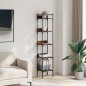 vidaXL Bücherregal 5 Böden Räuchereiche 35x30x174 cm Holzwerkstoff vidaXL Bücherregal 5 Böden Räuchereiche 35x30x174 cm Holzwerkstoff