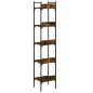 vidaXL Bücherregal 5 Böden Räuchereiche 35x30x174 cm Holzwerkstoff vidaXL Bücherregal 5 Böden Räuchereiche 35x30x174 cm Holzwerkstoff