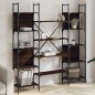 vidaXL Bücherregal Braun Eichen-Optik 155,5x24x166,5 cm Holzwerkstoff vidaXL Bücherregal Braun Eichen-Optik 155,5x24x166,5 cm Holzwerkstoff