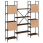 vidaXL Bücherregal Braun Eichen-Optik 155,5x24x166,5 cm Holzwerkstoff vidaXL Bücherregal Braun Eichen-Optik 155,5x24x166,5 cm Holzwerkstoff