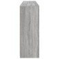 vidaXL Sideboard mit LED-Leuchten Grau Sonoma 162x37x100 cm vidaXL Sideboard mit LED-Leuchten Grau Sonoma 162x37x100 cm
