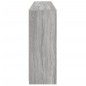 vidaXL Sideboard mit LED-Leuchten Grau Sonoma 181,5x37x100 cm vidaXL Sideboard mit LED-Leuchten Grau Sonoma 181,5x37x100 cm