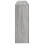 vidaXL Sideboard mit LED-Leuchten Grau Sonoma 181,5x37x100 cm vidaXL Sideboard mit LED-Leuchten Grau Sonoma 181,5x37x100 cm