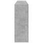 vidaXL Sideboard mit LED-Leuchten Betongrau 181,5x37x100 cm vidaXL Sideboard mit LED-Leuchten Betongrau 181,5x37x100 cm