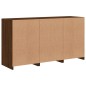 vidaXL Sideboard mit LED-Leuchten Braun Eichen-Optik 123x37x67 cm vidaXL Sideboard mit LED-Leuchten Braun Eichen-Optik 123x37x67 cm