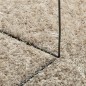 vidaXL Teppich ISTAN Hochflor Glänzend Beige Ø 80 cm vidaXL Teppich ISTAN Hochflor Glänzend Beige Ø 80 cm