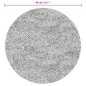 vidaXL Teppich ISTAN Hochflor Glänzend Beige Ø 80 cm vidaXL Teppich ISTAN Hochflor Glänzend Beige Ø 80 cm