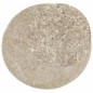 vidaXL Teppich ISTAN Hochflor Glänzend Beige Ø 160 cm vidaXL Teppich ISTAN Hochflor Glänzend Beige Ø 160 cm