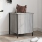 vidaXL Sitzbank mit Stauraum Grau Sonoma 40x42,5x50 cm Holzwerkstoff vidaXL Sitzbank mit Stauraum Grau Sonoma 40x42,5x50 cm Holzwerkstoff