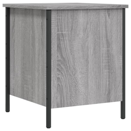 vidaXL Sitzbank mit Stauraum Grau Sonoma 40x42,5x50 cm Holzwerkstoff