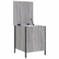 vidaXL Sitzbank mit Stauraum Grau Sonoma 40x42,5x50 cm Holzwerkstoff vidaXL Sitzbank mit Stauraum Grau Sonoma 40x42,5x50 cm Holzwerkstoff