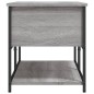 vidaXL Sitzbank mit Stauraum Grau Sonoma 100x42,5x47 cm Holzwerkstoff vidaXL Sitzbank mit Stauraum Grau Sonoma 100x42,5x47 cm Holzwerkstoff