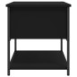 vidaXL Sitzbank mit Stauraum Schwarz 70x42,5x47 cm Holzwerkstoff vidaXL Sitzbank mit Stauraum Schwarz 70x42,5x47 cm Holzwerkstoff