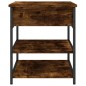 vidaXL Schuhbank Räuchereiche 70x42,5x50 cm Holzwerkstoff vidaXL Schuhbank Räuchereiche 70x42,5x50 cm Holzwerkstoff