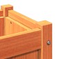 vidaXL Pflanzkübel 2 Stk. Wachsbraun Massivholz Kiefer vidaXL Pflanzkübel 2 Stk. Wachsbraun Massivholz Kiefer