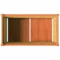 vidaXL Pflanzkübel Wachsbraun 90x50x50 cm Massivholz Kiefer vidaXL Pflanzkübel Wachsbraun 90x50x50 cm Massivholz Kiefer