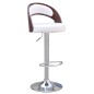 vidaXL Barhocker 2 Stk. mit Bugholz Kunstleder vidaXL Barhocker 2 Stk. mit Bugholz Kunstleder