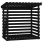 vidaXL Kaminholzregal Schwarz 108x73x108 cm Massivholz Kiefer vidaXL Kaminholzregal Schwarz 108x73x108 cm Massivholz Kiefer