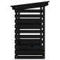 vidaXL Kaminholzregal Schwarz 108x73x108 cm Massivholz Kiefer vidaXL Kaminholzregal Schwarz 108x73x108 cm Massivholz Kiefer