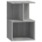 vidaXL Nachttisch Grau Sonoma 35x35x55 cm Holzwerkstoff vidaXL Nachttisch Grau Sonoma 35x35x55 cm Holzwerkstoff