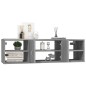 vidaXL Wandregal Grau Sonoma 102x30x29 cm Holzwerkstoff vidaXL Wandregal Grau Sonoma 102x30x29 cm Holzwerkstoff