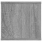 vidaXL Wandregal Grau Sonoma 102x30x29 cm Holzwerkstoff vidaXL Wandregal Grau Sonoma 102x30x29 cm Holzwerkstoff