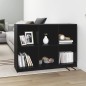 vidaXL Bücherregal Schwarz 104x33x76 cm Massivholz Kiefer vidaXL Bücherregal Schwarz 104x33x76 cm Massivholz Kiefer