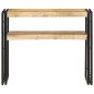vidaXL Konsolentisch 90x30x75 cm Raues Mangoholz vidaXL Konsolentisch 90x30x75 cm Raues Mangoholz