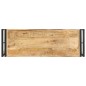 vidaXL Konsolentisch 90x30x75 cm Raues Mangoholz vidaXL Konsolentisch 90x30x75 cm Raues Mangoholz